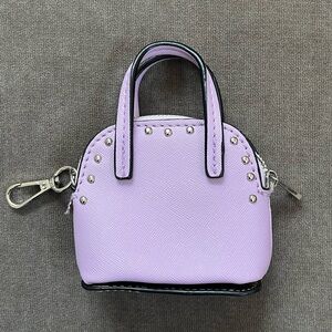 Lavender Studded Handbag Bag charm